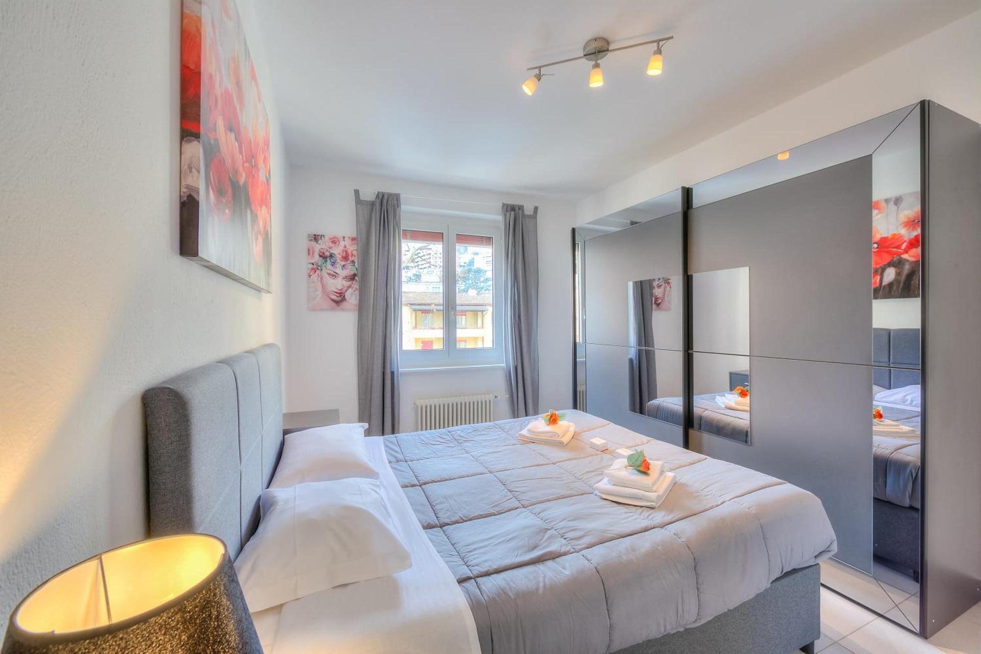 Casa Rosa - Happy Rentals Lugano Dış mekan fotoğraf