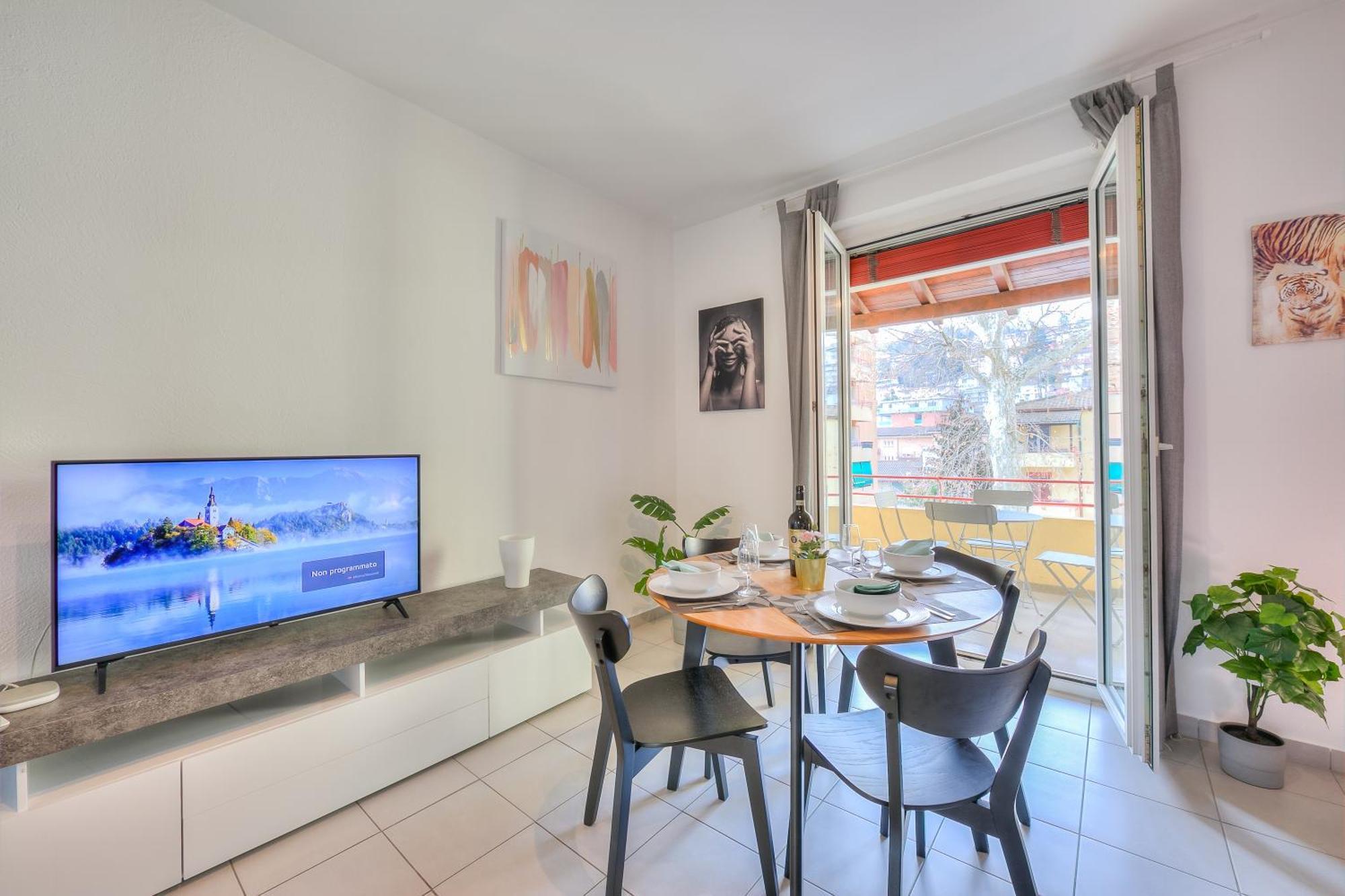 Casa Rosa - Happy Rentals Lugano Dış mekan fotoğraf